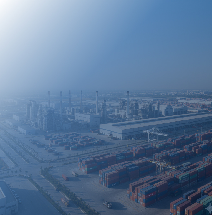 Large industrial complex representing process efficiency and waste reduction under the LEAN program.